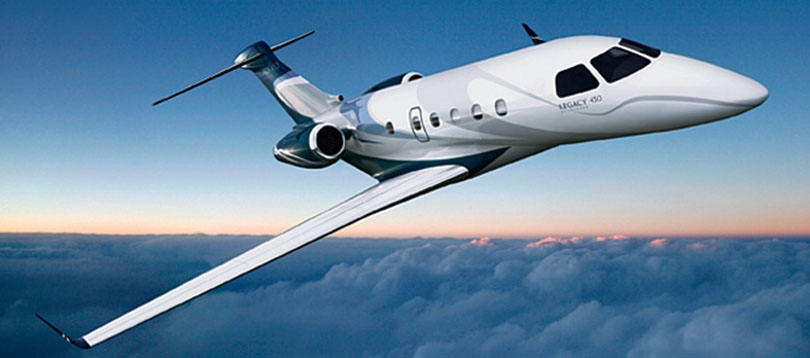 Jet privé avion aéronef  Legacy 450 TissoT Aviation et Services