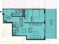 Flat 2.5 Rooms Champlan