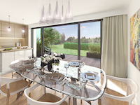 Achat Vente Gletterens - Villa jumelle 5.5 pi&egrave;ces