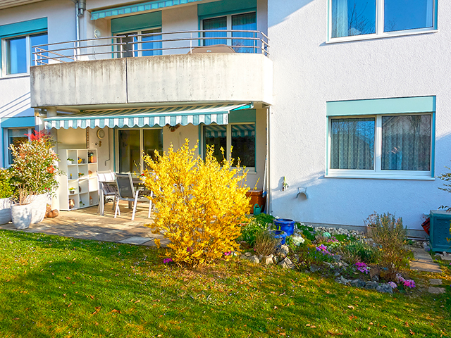 Therwil TissoT Realestate : Ground-floor flat with garden 4.5 rooms