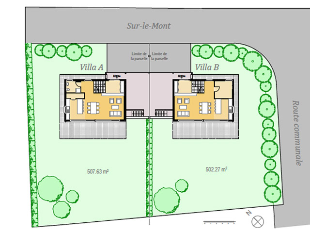 Le Mouret ТиссоТ Недвижимость: отдельностоящая вилла 7 комната