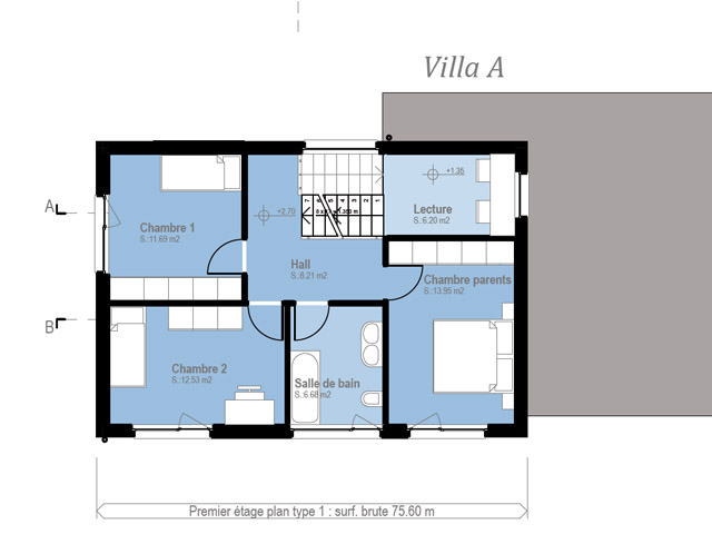Le Mouret ТиссоТ Недвижимость : Villa individuelle 7 комната