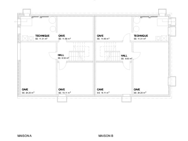 Собственность - Belfaux - вилла иммеющая ощие стены с другими виллами 5.5 комната