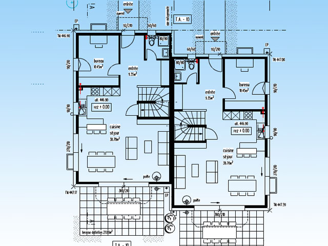 Chavornay ТиссоТ Недвижимость: вилла по типовой застройке 6.0 комната