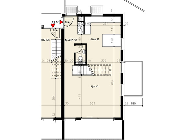 Собственность - Saint-Prex - двух уровненная квартира 3.5 комната