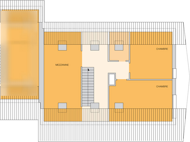 Chernex 1822 VD - вилла иммеющая ощие стены с другими виллами 8 комната - ТиссоТ Недвижимость