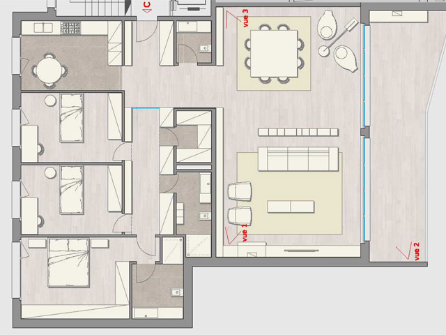 Bien immobilier - Morges - Appartement 5.5 pièces