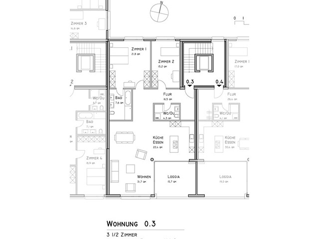 Viège TissoT Immobilier : Appartement 3.5 pièces