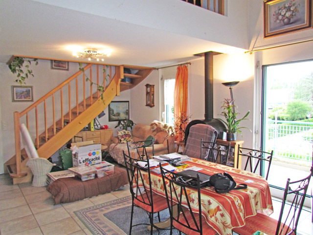 real estate - Bernex-Lully - Duplex 4.5 rooms