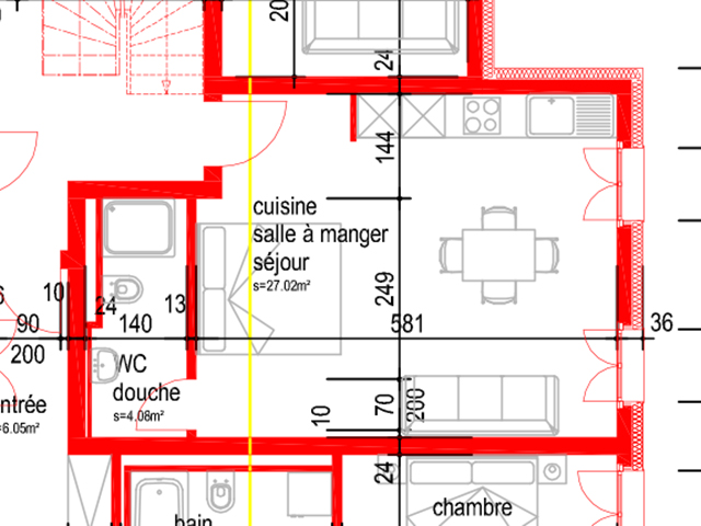 Champagne TissoT Immobiliare : Studio 1.5 rooms