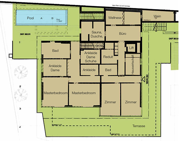 Недвижимость - Wollerau - Duplex 6.5 комната