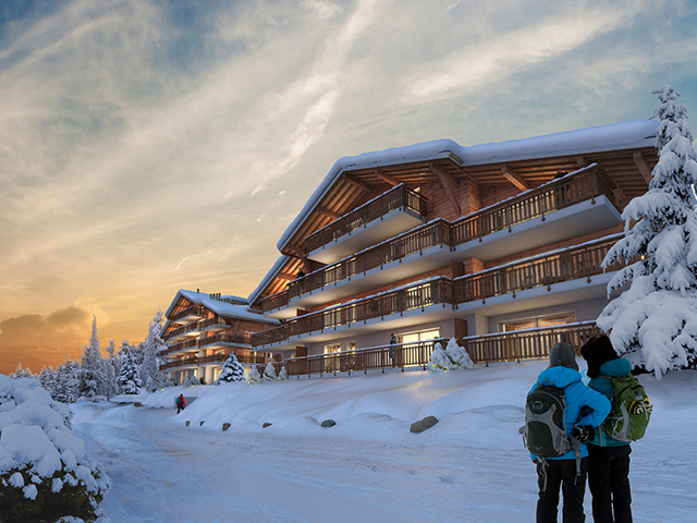 Leysin - Appartement 3.5 Zimmer - Lux-Homes Berge Alpen Immobilien Prestige Charme Luxus TissoT