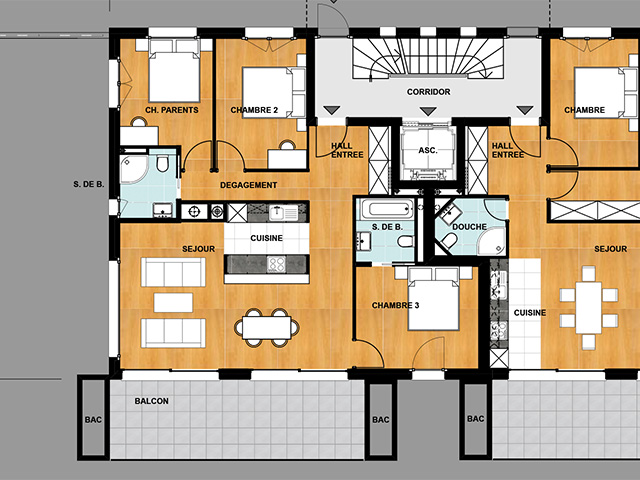 Crans-Montana 3963 VS - Квартира 4.5 комната - ТиссоТ Недвижимость