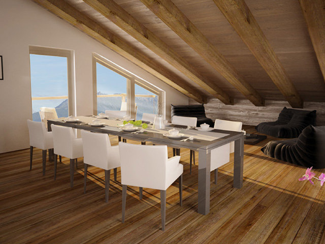 Crans-Montana - Appartement 4.5 Zimmer - Alpine Real Estate Immobilien Alpen Berge TissoT