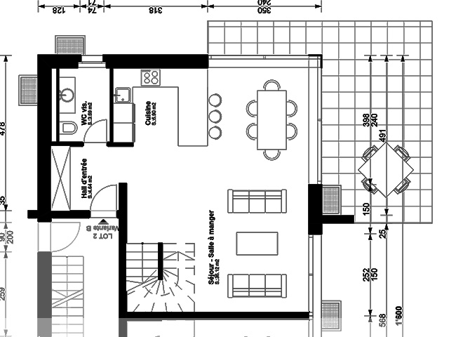 St-Prex ТиссоТ Недвижимость: двух уровненная квартира 4.5 комната