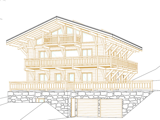 Villars-sur-Ollon -Chalet 7.5 rooms - purchase real estate chalet in the mountains