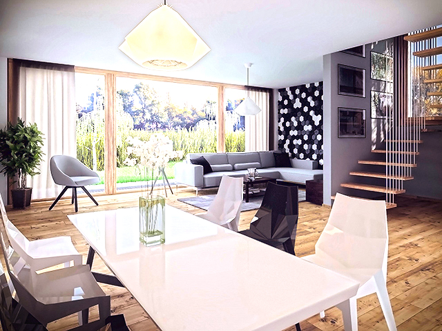 Le Grand-Saconnex - Villa 5.0 Zimmer - Lux-Homes Städtisch Stadt Immobilien Prestige Charme Luxus TissoT