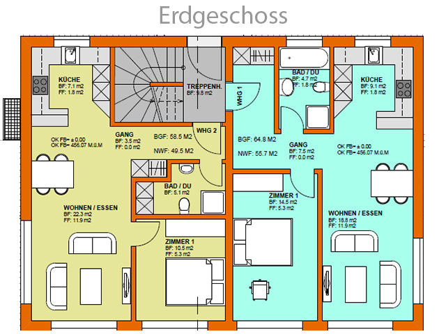 real estate - Egliswil - Immeuble 8.5 rooms