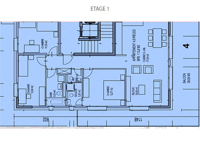Leytron ТиссоТ Недвижимость : Appartements 2.5 комната