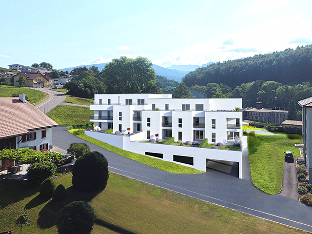 Remaufens -Attikawohnung 4.5 rooms - purchase real estate prestige charme luxury