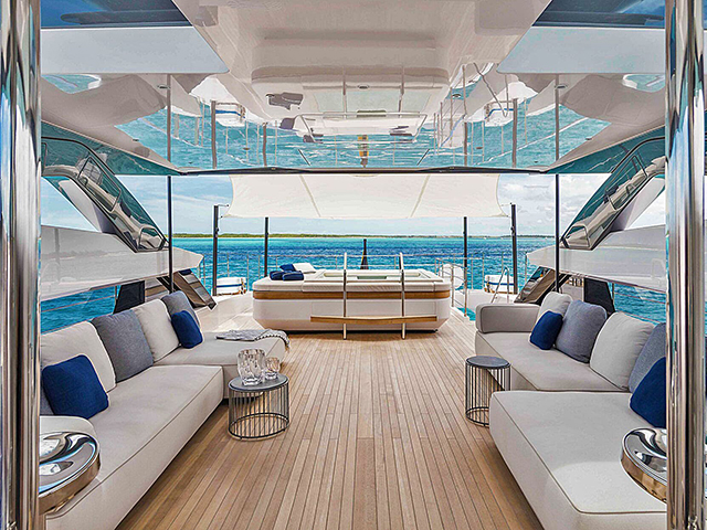 Yacht Ferretti Custom Line 120 TissoT Yachts Switzerland