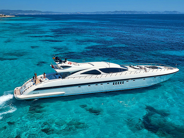 Yacht Overmarine Mangusta 130 TissoT Yachts Switzerland