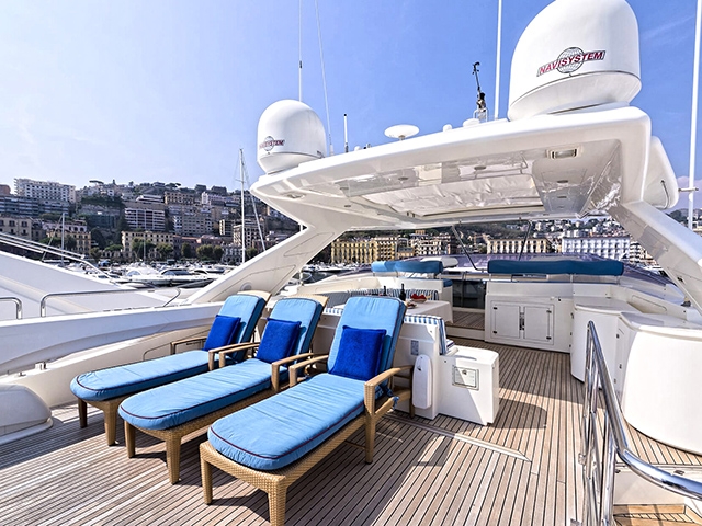 Yacht Ferretti Custom Line 97 TissoT Yachts Switzerland