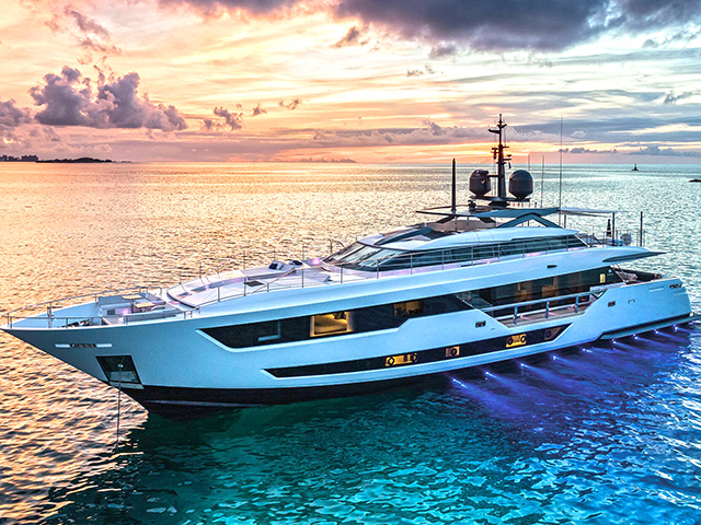 Yacht Ferretti Custom Line 120 TissoT Yachts Switzerland