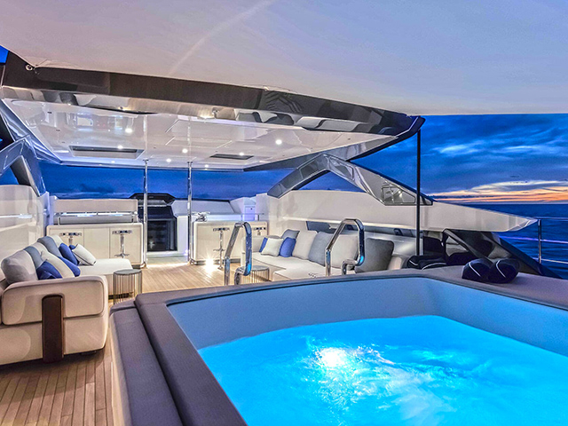Yacht Ferretti Custom Line 120 TissoT Yachts Switzerland