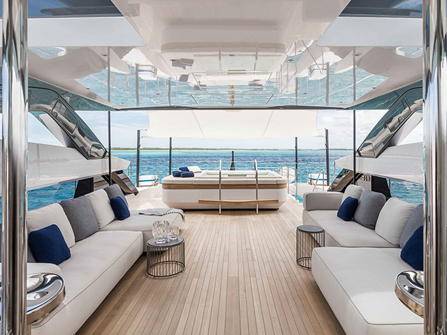 Yacht Ferretti Custom Line 120 TissoT Yachts Switzerland
