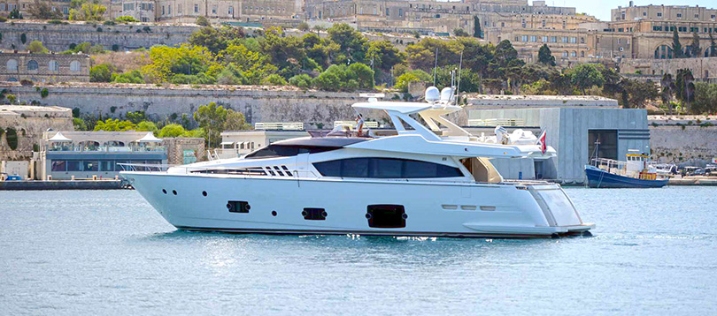 Acheter Superyacht 800 Ferretti TissoT Yachts Suisse