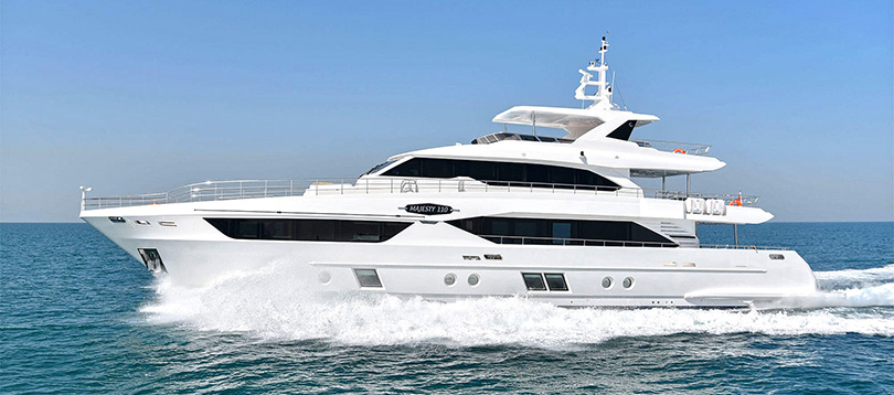 Acheter Superyacht Majesty 110 Gulf Craft TissoT Yachts Switzerland