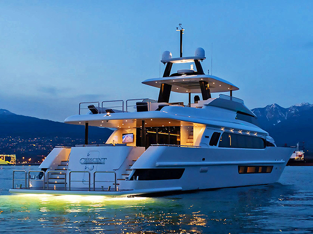 Yacht Crescent 117 TissoT Yachts Switzerland
