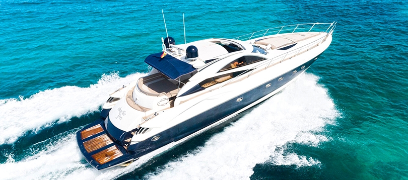 Acheter Superyacht Predator 68 Sunseeker TissoT Yachts Switzerland