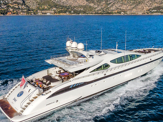 Yacht Overmarine Mangusta 165 TissoT Yachts Switzerland
