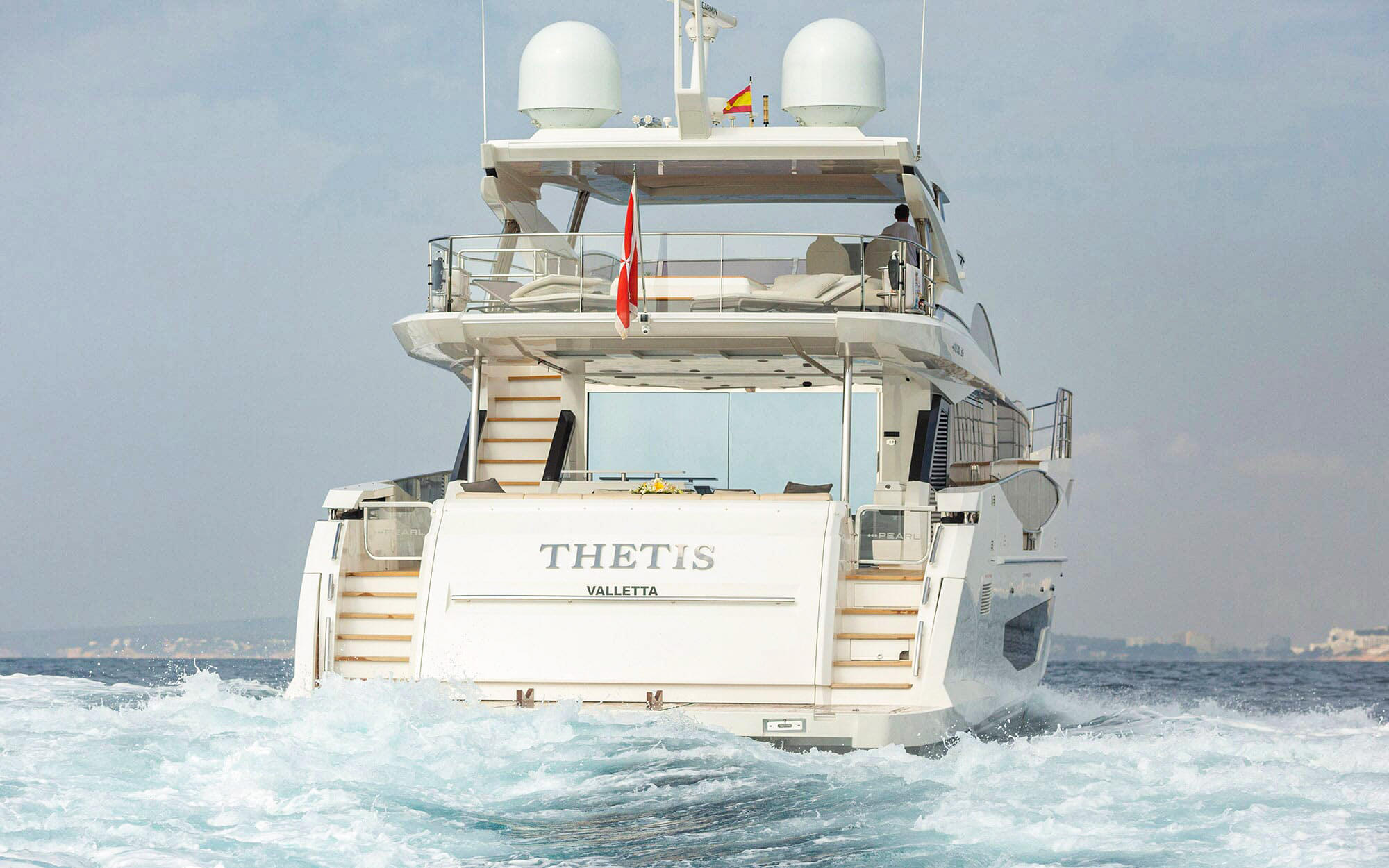 Yacht Pearl 95 TissoT Yachts Suisse