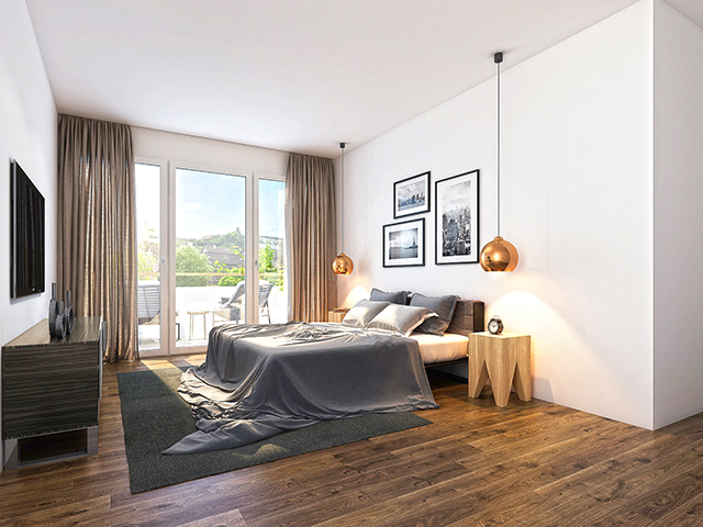 real estate - Laufen - Flat 4.5 rooms