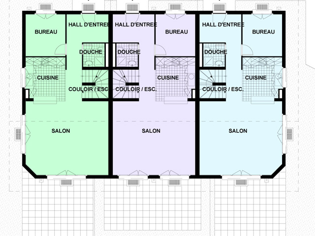 Bien immobilier - Clarens - Villa contiguë 6.5 pi&egrave;ces