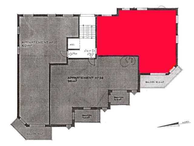 Territet-Montreux TissoT Immobilier : Appartement 3.5 pi&egrave;ces