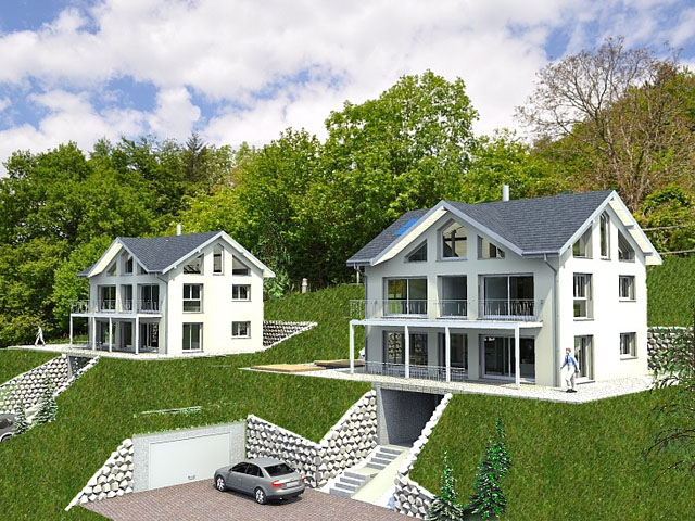 Bien immobilier - Villars-Burquin - Villa individuelle 8 pi&egrave;ces