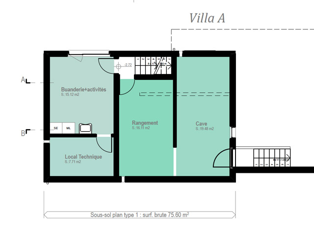 Bien immobilier - Le Mouret - Villa individuelle 7 pièces