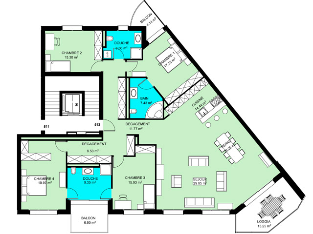 Sion TissoT Immobilier : Appartement 5.5 pièces