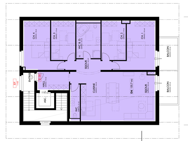 Evolène TissoT Realestate : Flat 5.5 rooms