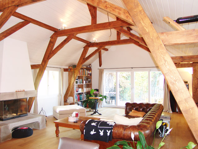 Bien immobilier - Céligny - Maison villageoise 7 pi&egrave;ces