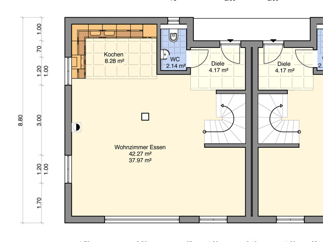 Bien immobilier - Epalinges - Villa mitoyenne 4.5 pi&egrave;ces
