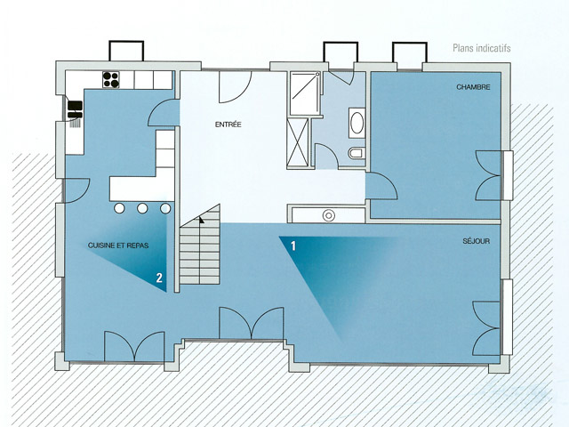Chernex TissoT Realestate : Detached House 9 rooms
