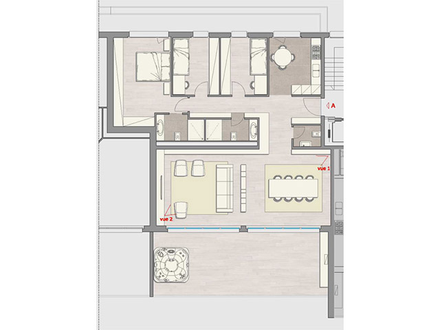 Morges TissoT Immobiliare : Attico 5.5 rooms