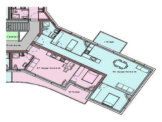 Saxon 1907 VS - Appartement 2.5 rooms - TissoT Realestate