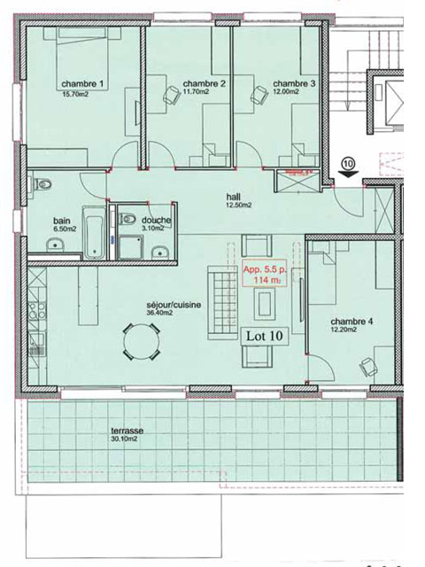 Cheseaux-sur-Lausanne TissoT Immobiliare : Appartamento 5.5 rooms