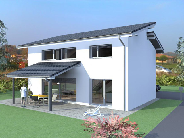 Gletterens - Einfamilienhaus 4.5 pi&egrave;ces